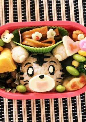 しまじろう弁当♡キャラ弁　デコ弁　-レシピのメイン写真