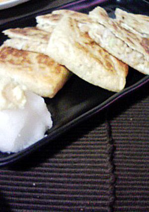 油揚の納豆はさみ焼き-レシピのメイン写真
