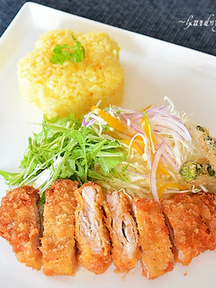 レッドカレーペーストをインしてとんかつ♪-レシピのメイン写真