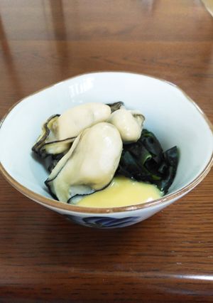 牡蠣のぬた-レシピのメイン写真