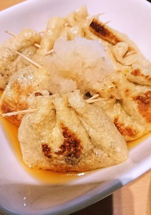 簡単絶品おかず！！納豆入りお揚げ焼き☆-レシピのメイン写真