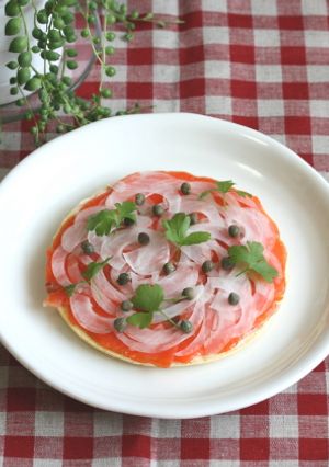 サーモンのお食事パンケーキ-レシピのメイン写真