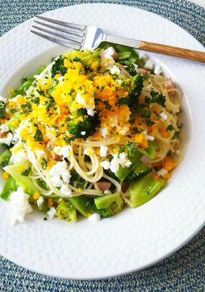 見た目鮮やか春パスタ-レシピのメイン写真