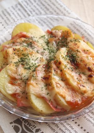 新じゃがのみそチーズ焼き-レシピのメイン写真