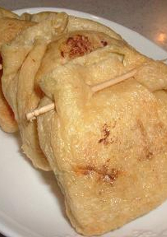 餅とツナの油揚げ焼き✿-レシピのメイン写真