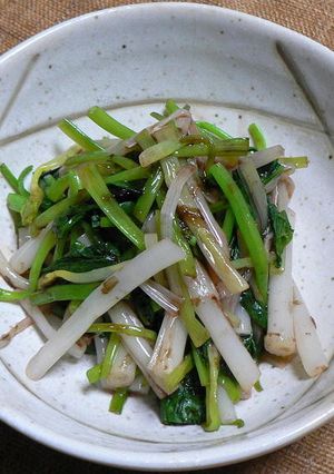 根三つ葉のお浸し梅海苔風味-レシピのメイン写真
