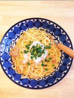 簡単!ツナと大根おろしの和パスタ♪-レシピのメイン写真