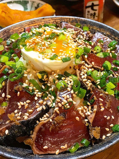 鰹のたたき丼。-レシピのメイン写真