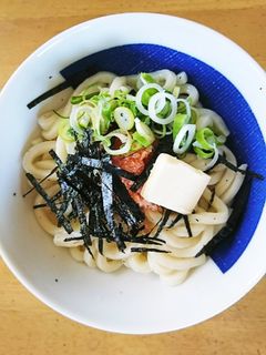 5分で超うまい!めんバターうどん!-レシピのメイン写真