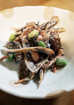 ☆ひじき煮リメイク☆ごぼうサラダ-レシピのメイン写真