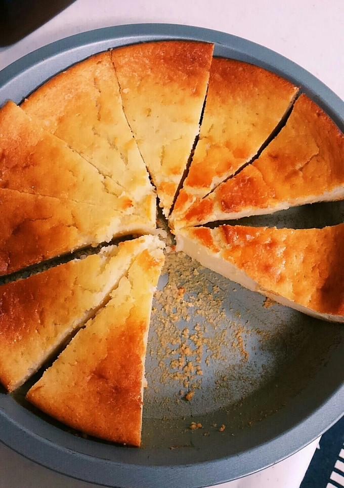 ホケミで簡単　もちもち　ヨーグルトケーキ-レシピのメイン写真