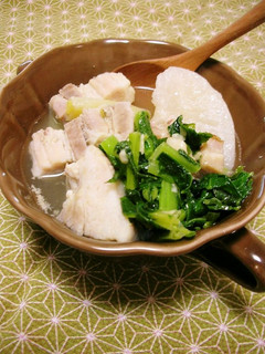 まるだいこんと豚バラの煮込みスープ-レシピのメイン写真