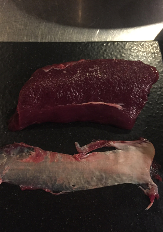 104.鹿のスジ膜　柔らか焼肉-レシピのメイン写真