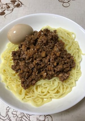 1人分のレンジジャージャー麺-レシピのメイン写真