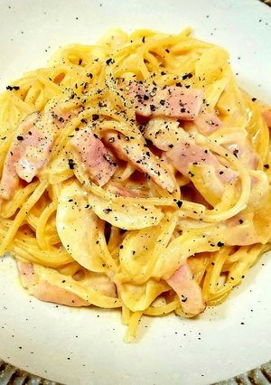 生クリーム不使用♥簡単カルボナーラ-レシピのメイン写真