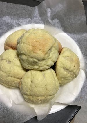 HBにお任せ(笑)ふわサクッとメロンパン-レシピのメイン写真