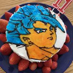 รูปของ ドラゴンボールキャラケーキ