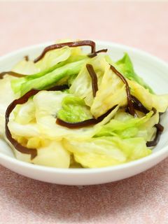 さっぱり塩昆布キャベツ-レシピのメイン写真