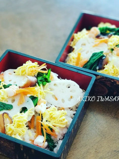 綺麗になれちゃう『我が家のちらし寿司』-レシピのメイン写真