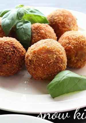 高野豆腐入り☆ガパオライスコロッケ-レシピのメイン写真