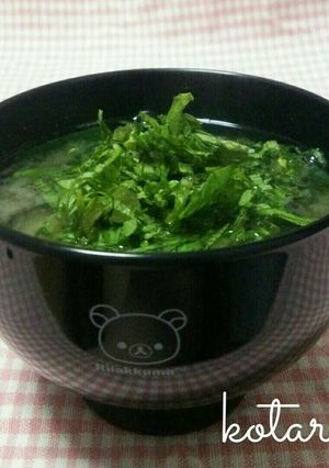 大根葉の味噌汁✿-レシピのメイン写真