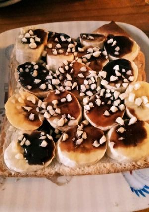 チョコバナナアーモンド-レシピのメイン写真