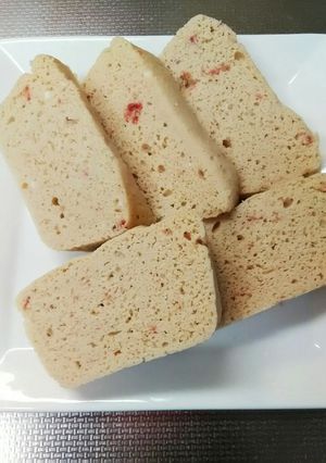 ほんのりピンク★レンジでおから蒸しパン-レシピのメイン写真