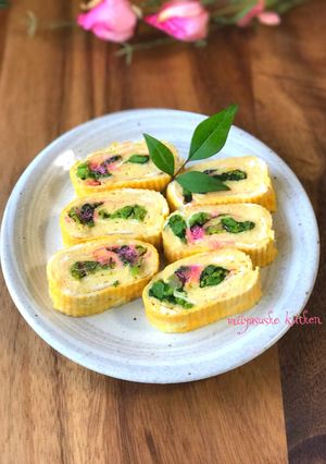 春を呼ぶ玉子焼き-レシピのメイン写真