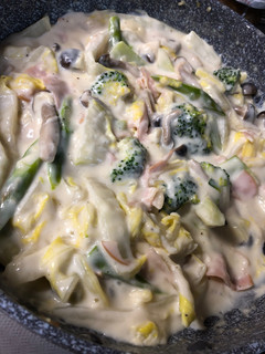 白菜とベーコンのクリーム煮-レシピのメイン写真