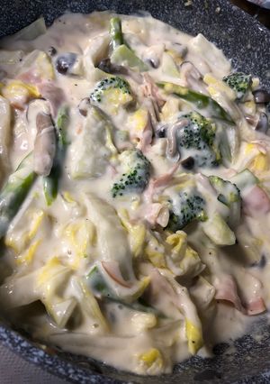 白菜とベーコンのクリーム煮-レシピのメイン写真