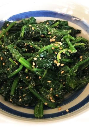 子供が大好きなほうれん草の胡麻和え♡簡単-レシピのメイン写真