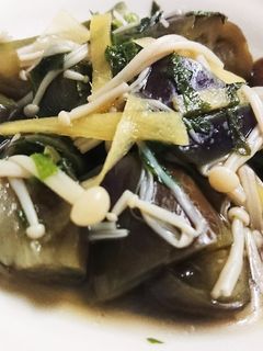 レンジで簡単☆なすの煮びたし-レシピのメイン写真