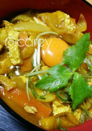 生姜入りであったか♡私のカレーうどん-レシピのメイン写真