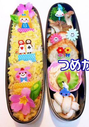 カレーおから♪アリス弁当 簡単 デコ弁-レシピのメイン写真