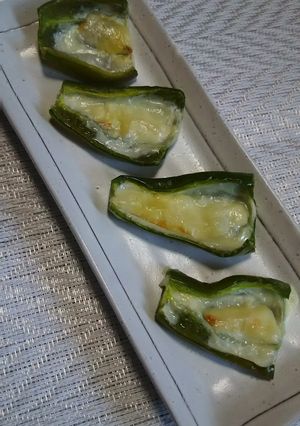 ピーマンのチーズ焼き-レシピのメイン写真