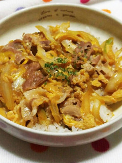 三元豚の簡単柳川風丼。-レシピのメイン写真