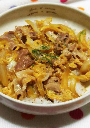三元豚の簡単柳川風丼。-レシピのメイン写真