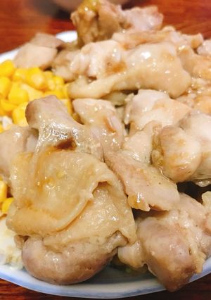 絶品和風☆鳥もも肉のわさび醤油ソテー☆-レシピのメイン写真