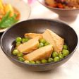 うすいえんどうと厚揚げの煮物