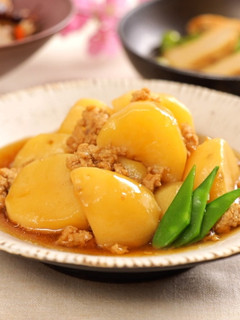 新じゃがいものそぼろあんかけ-レシピのメイン写真