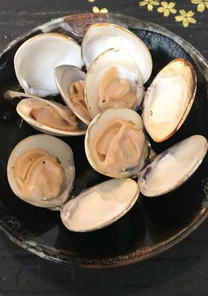 簡単！はまぐりの酒蒸し(バター醤油味)-レシピのメイン写真