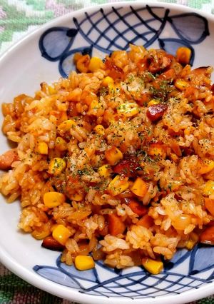 ケチャップライス-レシピのメイン写真