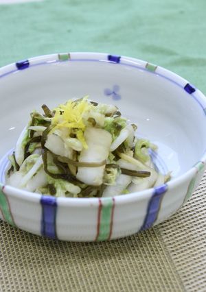 はくさいの即席漬-レシピのメイン写真