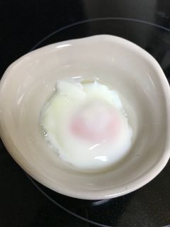 レンジで温泉たまご-レシピのメイン写真