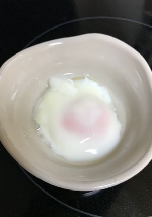 レンジで温泉たまご-レシピのメイン写真
