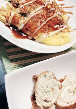 モヤシと豆苗のとん平焼き♡簡単美味しい-レシピのメイン写真