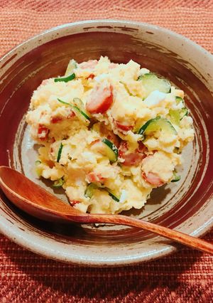 子供も大好き!ご飯に合う簡単ポテトサラダ-レシピのメイン写真