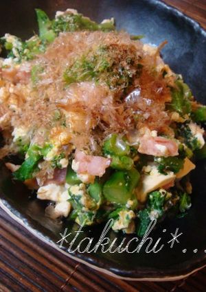 菜の花　柚子胡椒チャンプル-レシピのメイン写真