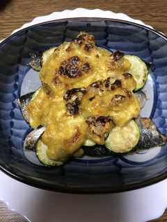 いわしのカレー卵ソース オーブン焼き-レシピのメイン写真