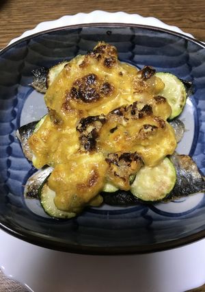 いわしのカレー卵ソース オーブン焼き-レシピのメイン写真